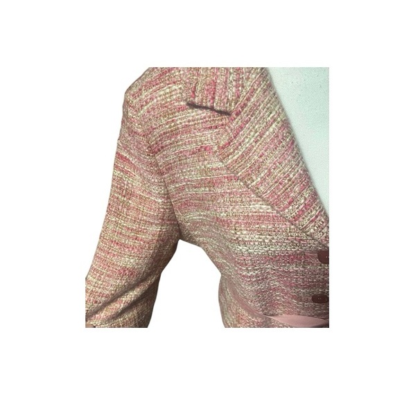 Bill Blass Vintage Tweed Belted Blazer‎ - Picture 3 of 5